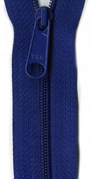 24" Handbag Zipper, Cobalt Blue