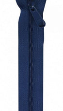 24" Handbag Zipper, Union Blue