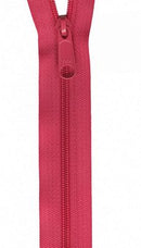 24" Handbag Zipper, Lipstick