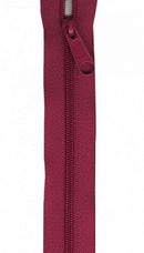 24" Handbag Zipper, Crazy Plum