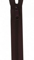24" Handbag Zipper, Cranberry