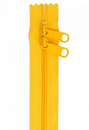 30" Double-Slide Handbag Zipper, Buttercup