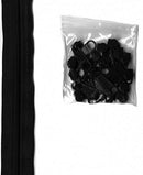 Zippers by the Yard, Black, 4 Yards