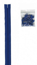 Zippers by the Yard, Blastoff Blue, 4 Yards