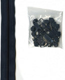 Zippers by the Yard, Navy, 4 Yards