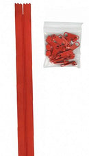 Zippers by the Yard, Tangerine, 4 Yards