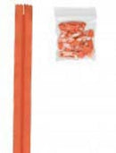 Zippers by the Yard, Pumpkin, 4 Yards