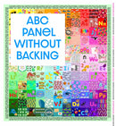 ABC Hidden Pictures Minky Quilt Panel