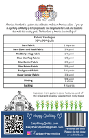 American Heartland Quilt Pattern