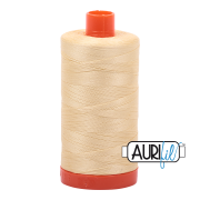 Aurifil 50wt Mako Cotton Thread - Champagne