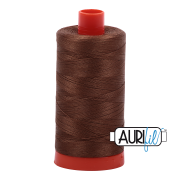 Aurifil 50wt Mako Cotton Thread - Dark Antique Gold