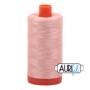 Aurifil 50wt Mako Cotton Thread - Light Blush