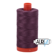 Aurifil 50wt Mako Cotton Thread - Mulberry