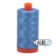 Aurifil 50wt Mako Cotton Thread - Light Wedgewood #2725