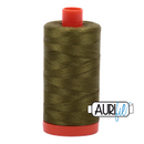Aurifil 50wt Mako Cotton Thread - Very Dark Olive
