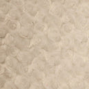 Swirl Rosebud Faux Fur Fabric