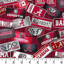 Alabama Crimson Tide - License Plates (3-Yard Pack)