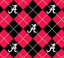 Alabama Crimson Tide - Fleece - Argyle Diamonds
