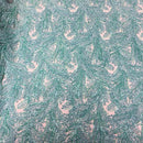 Cozy Pop Thread Floral Sequins Fabric