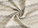 Beige Chevron Upholstery Fabrics - Outdoor & Indoor