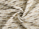 Beige Striped Upholstery Fabric - Outdoor & Indoor