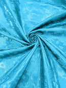 Big Rose Jacquard Satin 58" Wide