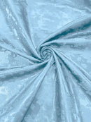 Big Rose Jacquard Satin 58" Wide