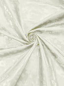Big Rose Jacquard Satin 58" Wide