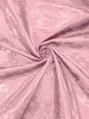 Big Rose Jacquard Satin 58" Wide