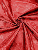 Big Rose Jacquard Satin 58" Wide