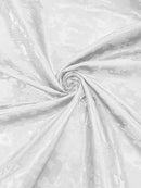 Big Rose Jacquard Satin 58" Wide