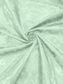 Big Rose Jacquard Satin 58" Wide