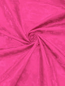 Big Rose Jacquard Satin 58" Wide