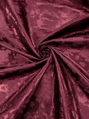 Big Rose Jacquard Satin 58" Wide