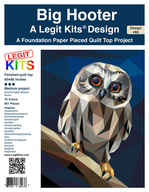 Big Hooter Quilt Kit