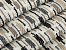 Black Striped Upholstery Fabric - Outdoor & Indoor