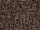 Black & Brown Woven Upholstery Fabric - Linen Look