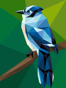 Blue Jay Mini Quilt Kit (Confetti)