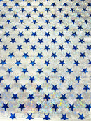 Brocken Glass Star Spandex 58” Wide| New Creations Fabric & Foam Inc.