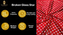 Brocken Glass Star Spandex 58” Wide| New Creations Fabric & Foam Inc.