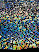 Broken Glass Sequin Velvet 58" Wide