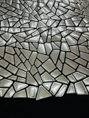 Broken Glass Sequin Velvet 58" Wide