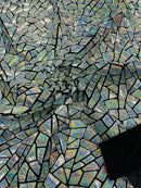Broken Glass Sequin Velvet 58" Wide