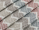 Burgundy Chevron Upholstery Fabrics - Outdoor & Indoor