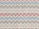 Burgundy Chevron Upholstery Fabrics - Outdoor & Indoor