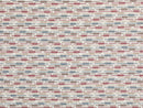 Burgundy Striped Upholstery Fabric - Outdoor & Indoor