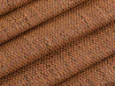 Burnt Orange Upholstery Fabric - Durable & Heavy