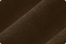Brown Cuddle 3 58/60" Solid Minky Fabric Per Yard