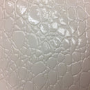 Faux Crocodile Vinyl Fabric