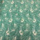 Cozy Pop Thread Floral Sequins Fabric